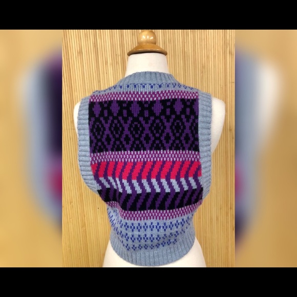 Vintage 1980’s Knitwave Sweater Vest - Picture 3 of 5